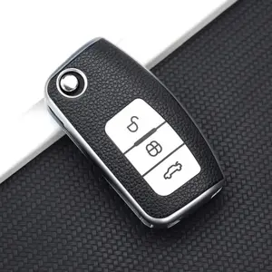 Car Key Shell Cover Protector for Ford Fiesta Focus Mondeo Falcon B-Max C-Max S-Max Ecosport Galaxy Territory