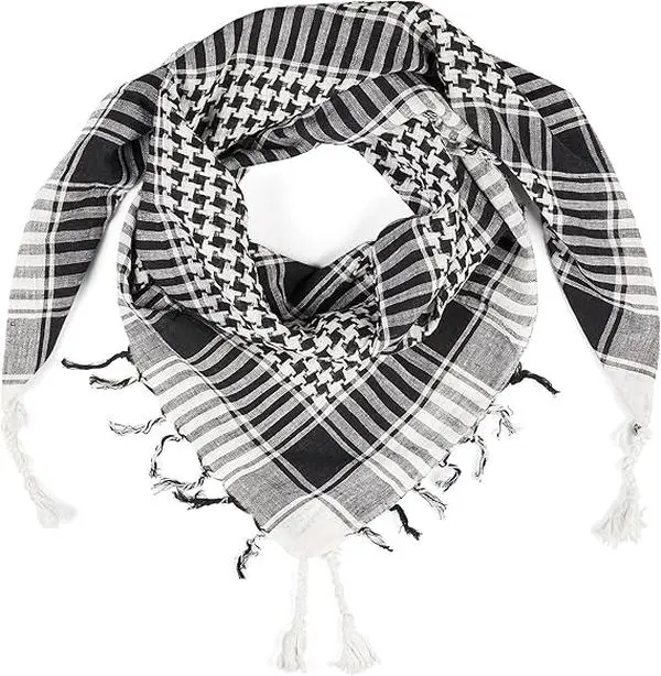 Shemagh Cottons Arab Keffiyeh Tactical Military Scarf Head Neck Face Wrap - Versatile Design for Versatile Use