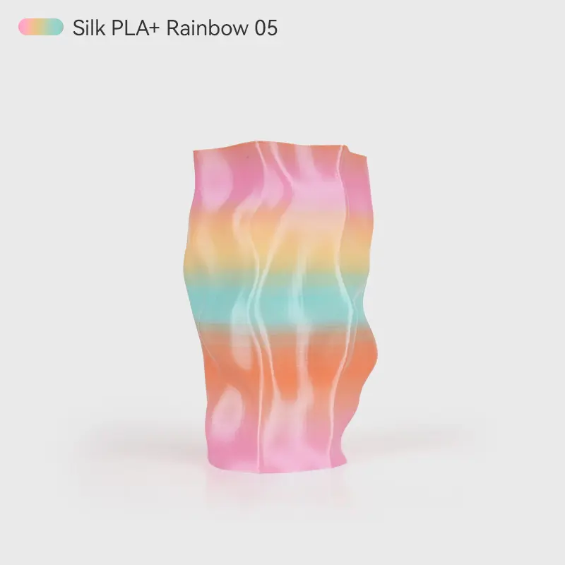 Silk PLA+ Rainbow 05