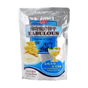 AJI Indonesia Amaz! Crispy Crackers Yogurt Onion Flavor 200g - Savory Snack for Parties & Everyday