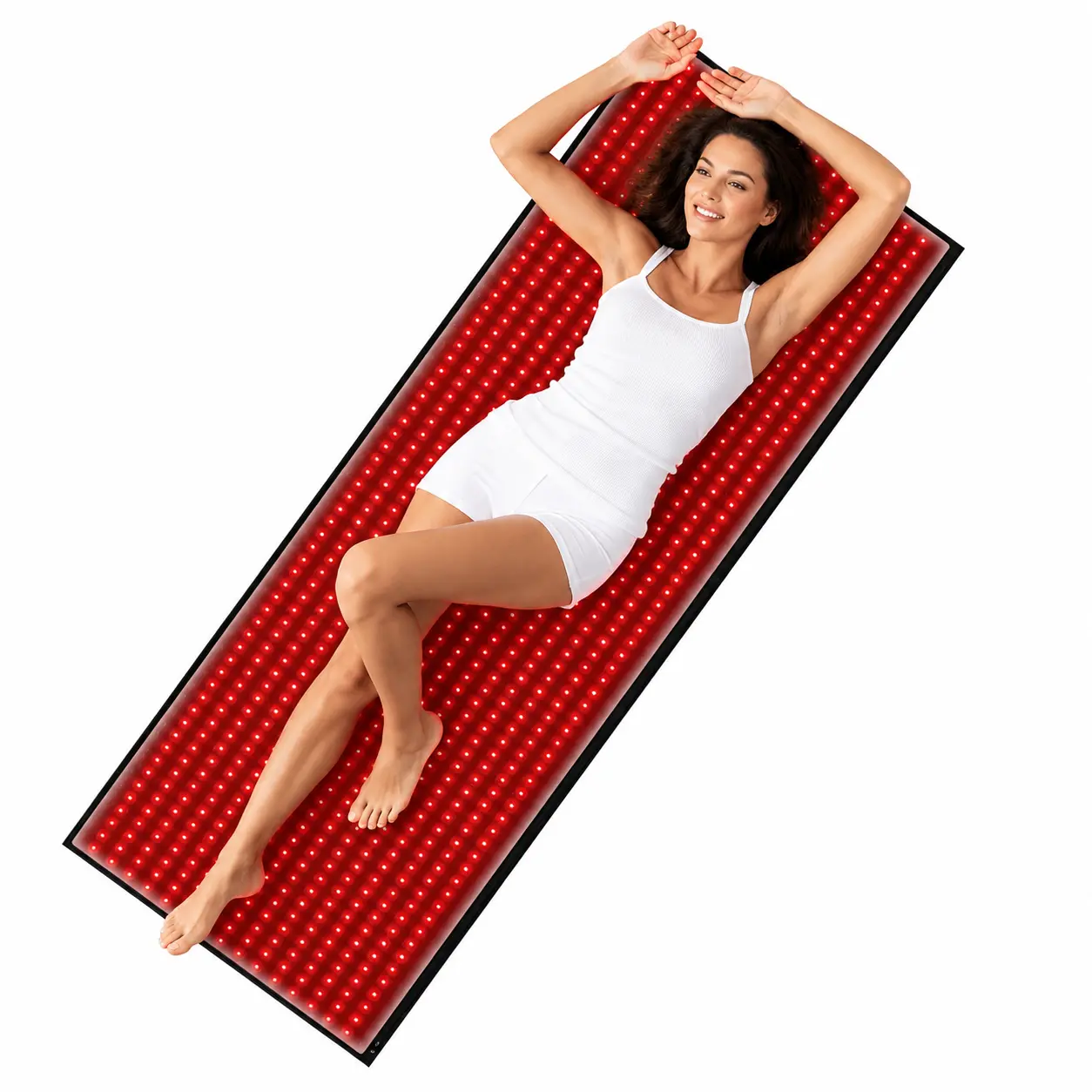 Red Light Therapy Mat for Body 63 inches 660nm 850nm Red Near Infrared Full Body Pad, 945 LEDs Infrared Light Therapy for Body for Pain Relief, Improved Sleep