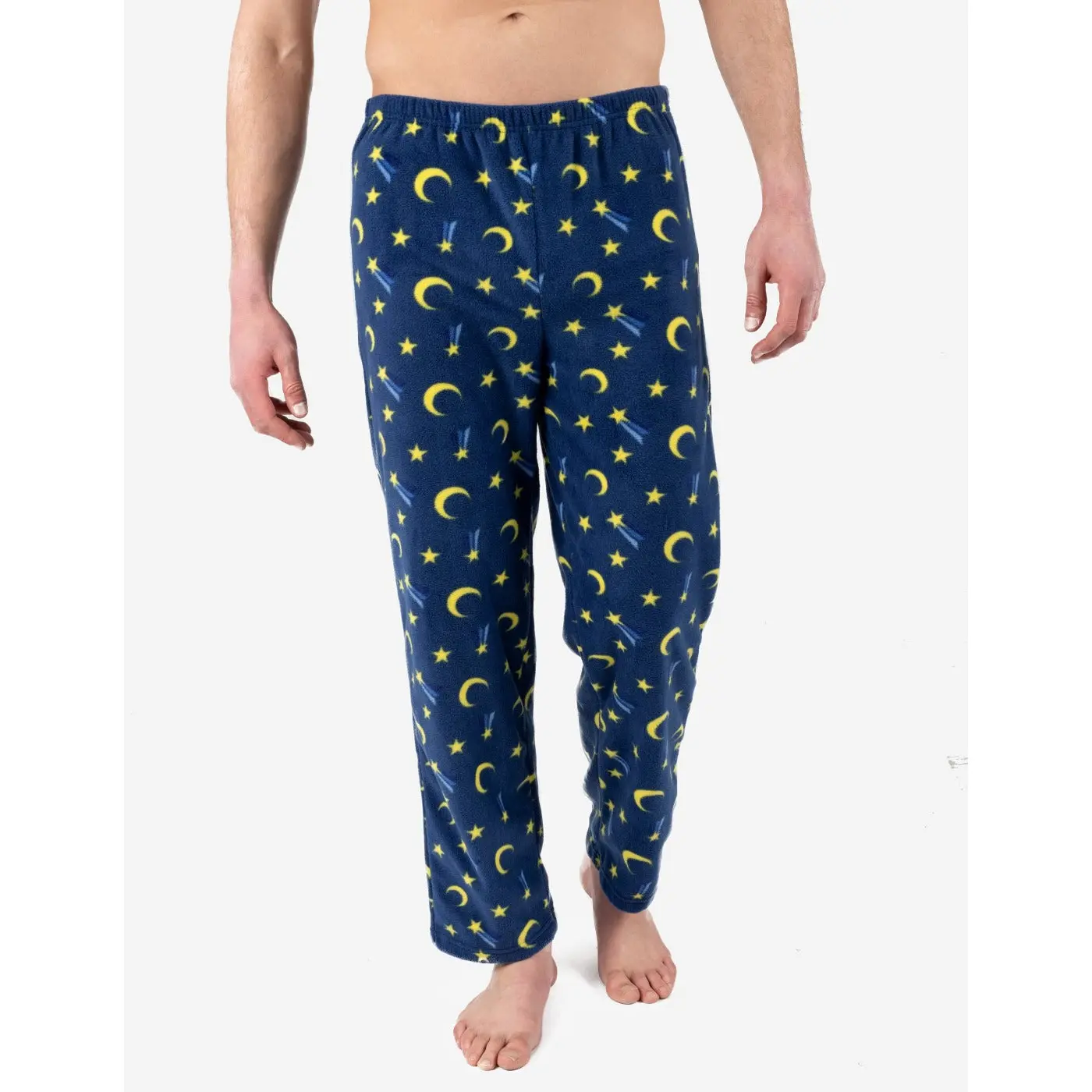 Mens Novelty Print Fleece Pajama Pants