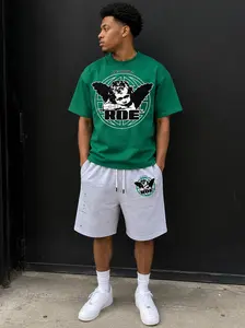 Men's Casual Kontrol Khaos Clothes Set, Shorts & Top Outfit for Daily Wear