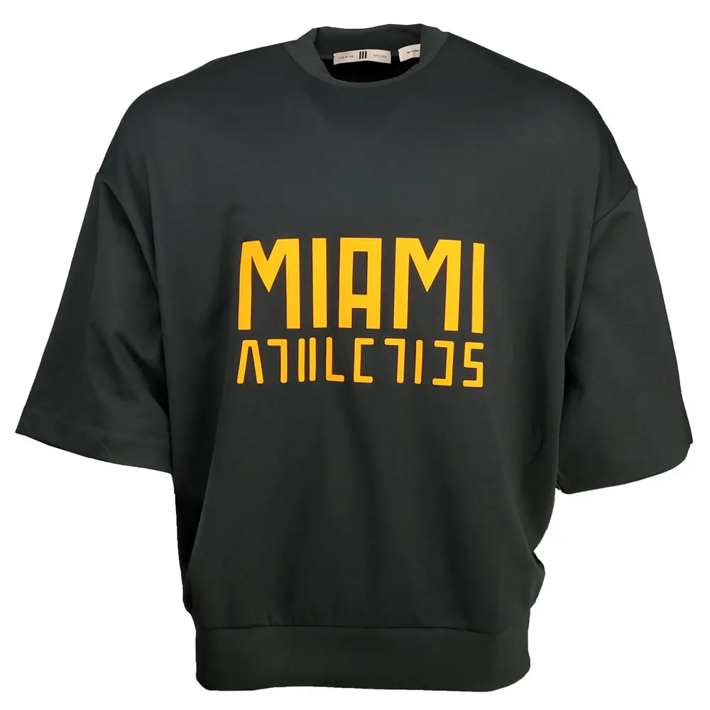 adidas Mens Fear Of God Athletics X Um 34 Sleeve Casual Tops Casual - Grey