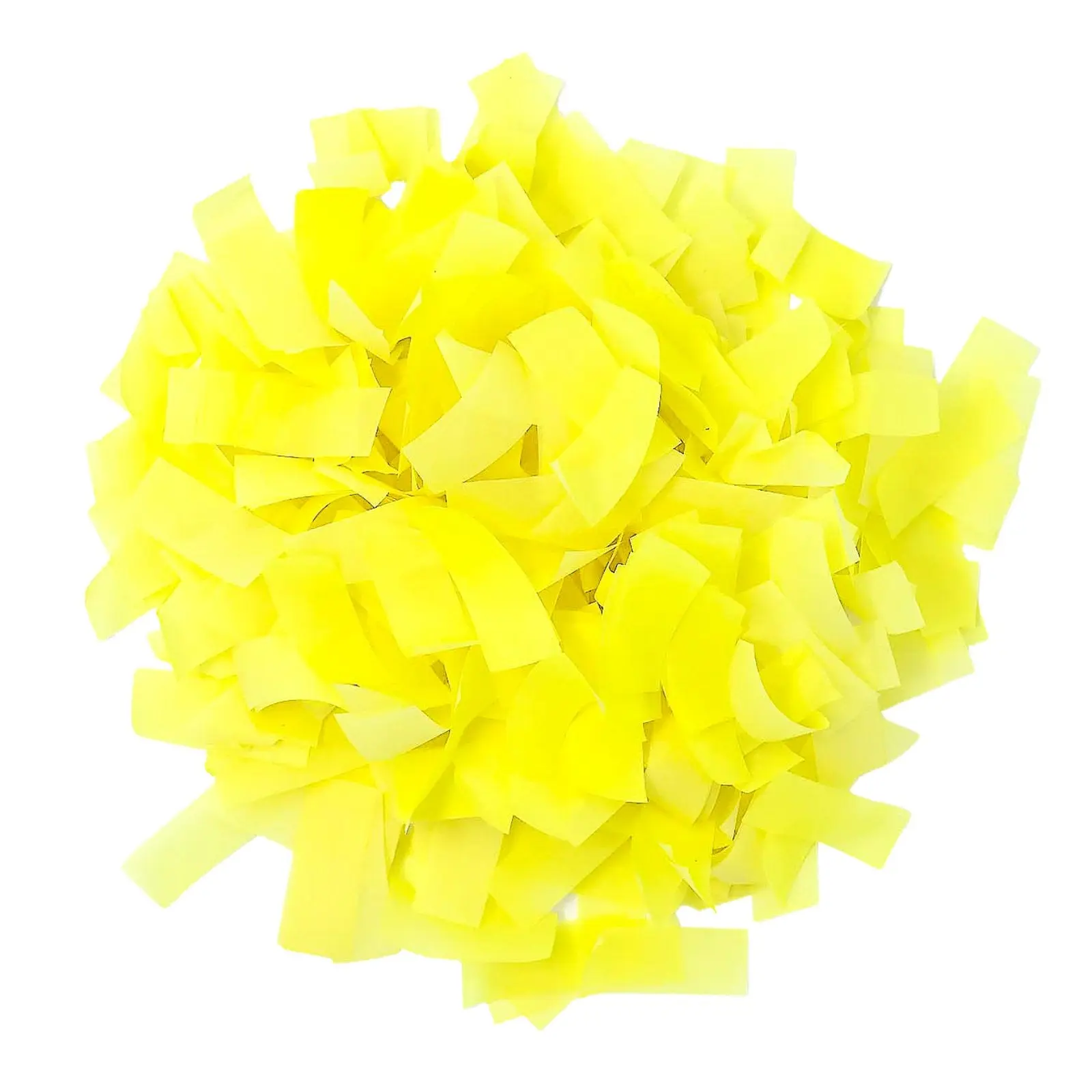 Neon UV Yellow Tissue Paper Confetti (1lb)