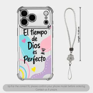 Dopamine Perfect Time Faith phone case, four corner airbag anti fall protection, anti yellowing electroplated ultra-thin TPU material, suitable for iPhone 17Pro Max Air 16 15 Plus 14 13 12 11 XR XS and Samsung Galaxy S26 S25 S24 S23 S22 phone cases. A168
