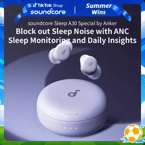 soundcore Sleep A30 Special by Anker, Sleep Earbuds, ANC, Passive Isolation, Snore Masking, Extensive Sleep Audio, Ultra Comfort for Side Sleepers, 8-10H Playtime #DealsForYouDays, #summerwins
