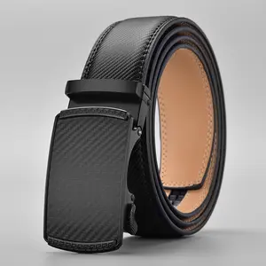 Belt Men, Men's Belt Leather Ratchet Belt Dress with 1 3/8" Premium Leather,Slide Belt With Easier Adjustable Buckle For Men's Wear Gift, 28"-34" Waist Adjustable