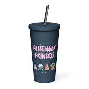 Passenger Princess Castle Metal Tumbler - in Green, Blue, and White