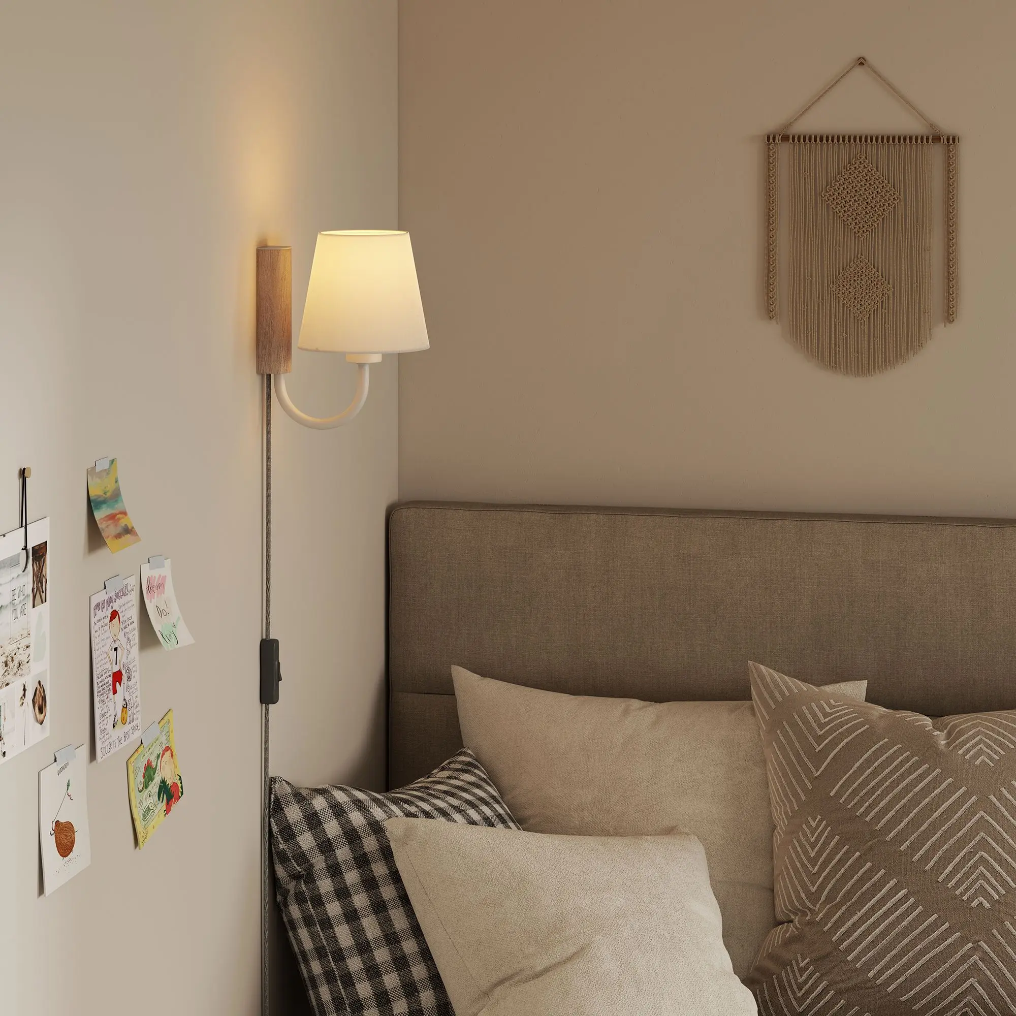 Sunlit Swivel Wall Sconce in Natural White