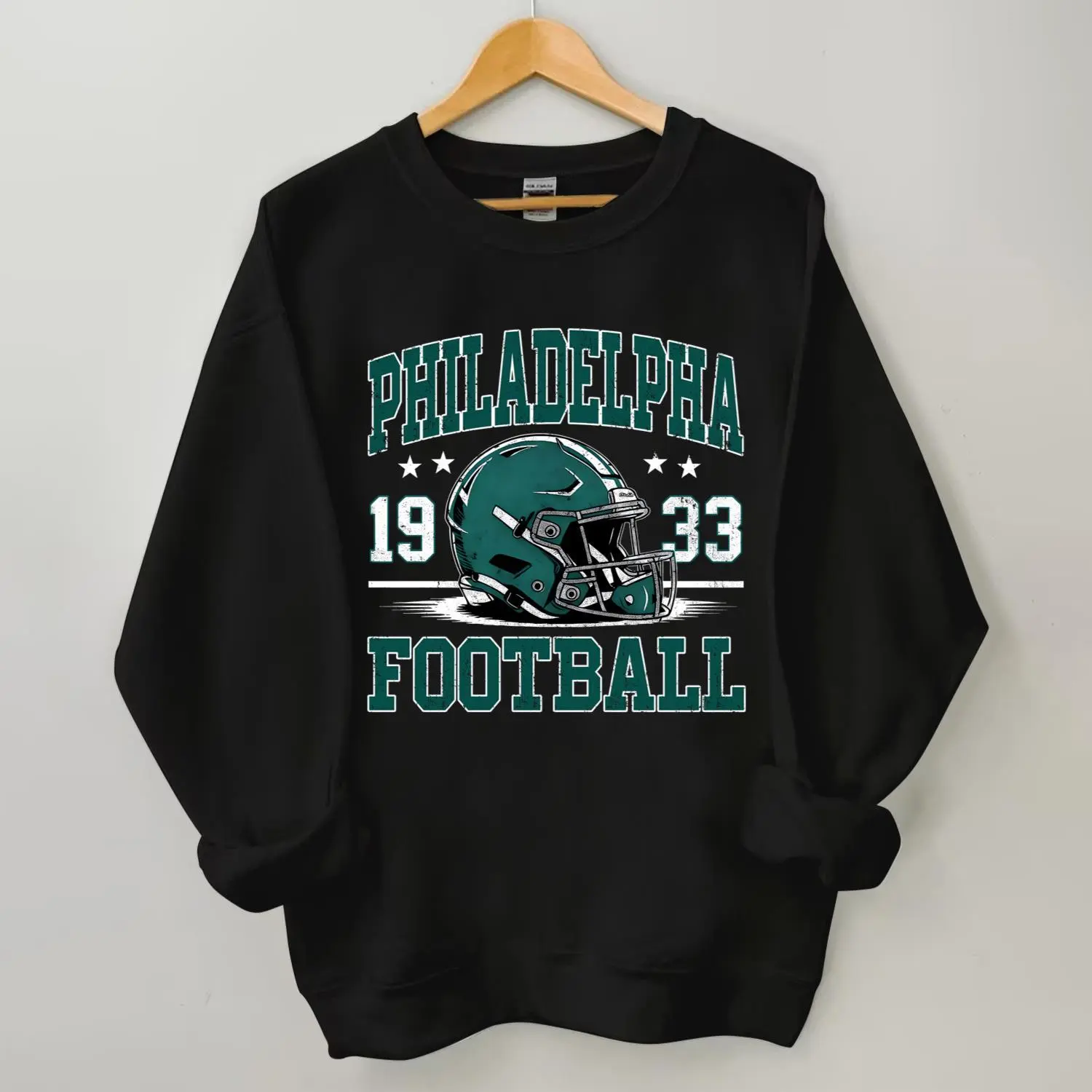 Philadelphia Football Sweatshirt, Classic Style Crewneck, Fan Favorite, Game Day Apparel.