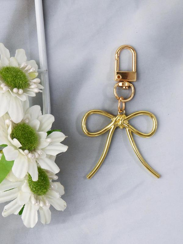 Women's Elegant Bowknot Design Keychain, Cute Trendy Keychain for Car ...