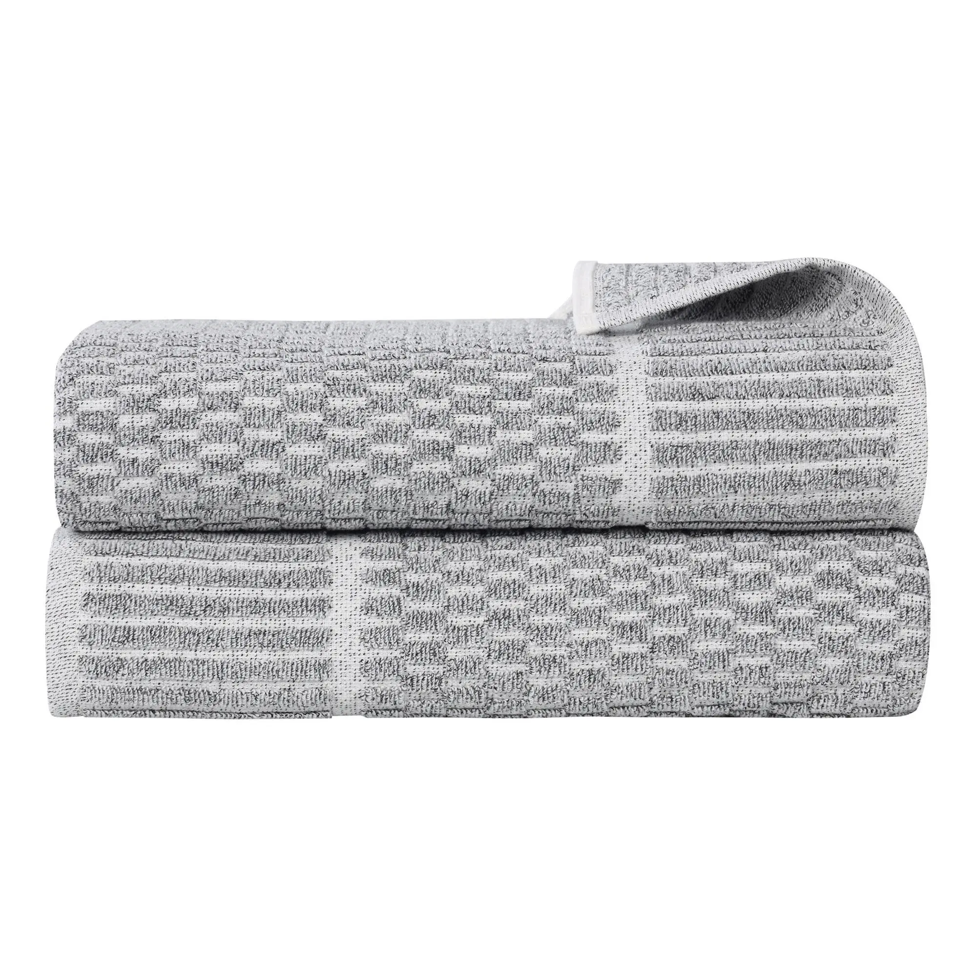 Superior Juno 2-PC Cotton Blend Bath Sheets Set Superior Juno 2-PC Cotton Blend Bath Sheets Set