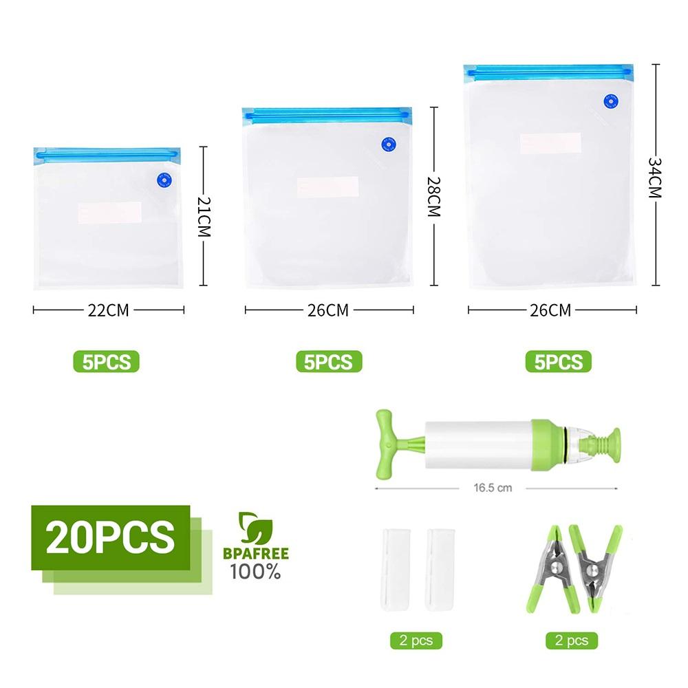 Keep Food Fresh Longer! Vacuum Composite Packaging Bags – Airtight, Leak-Proof & Reusable for Meal Prep & Sous Vide