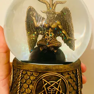 BAPHOMET Glitter Globe