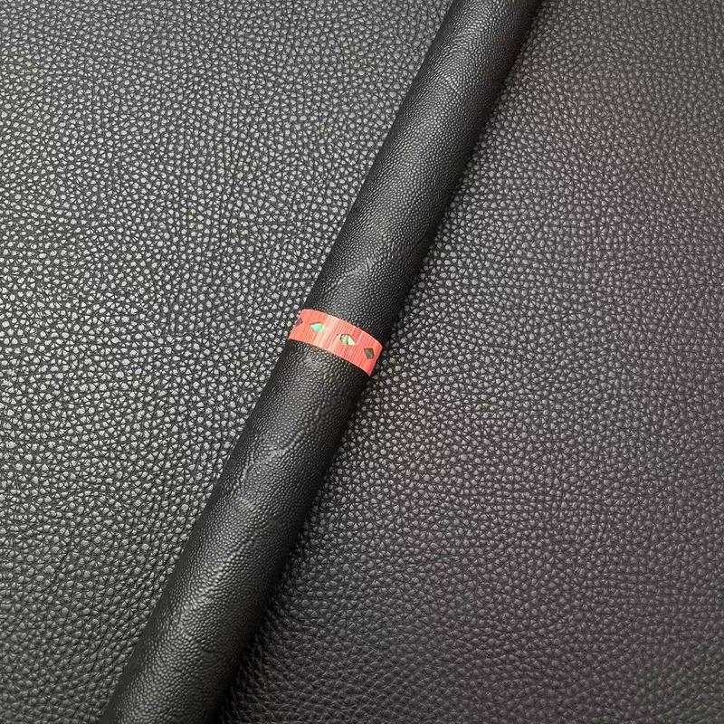 Carbon Fiber Pool Cue Stick with Abalone Shell Inlay, Pink & Black Design - 58-Inch Heavyweight 19-20oz Billiard Cue, Leather-Wrapped Grip & 11.8mm Tip for Tournaments, /Pro Use