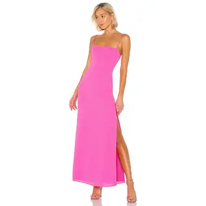 superdown Addison Maxi Dress in Pink