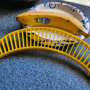 Large 3D Printed Banana Cutter – 10-Inch Time-Saving Kitchen Tool