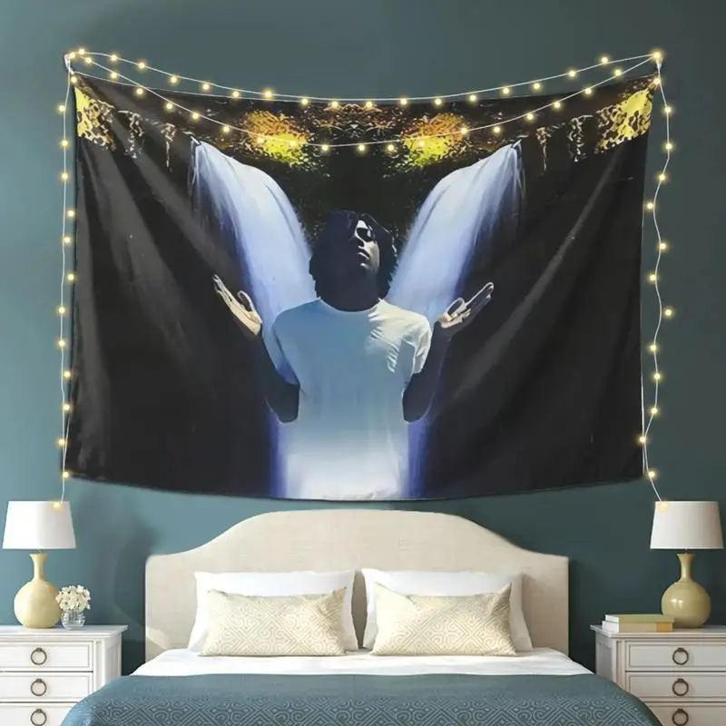 Christopher Reginald Travis Thematic Art Tapestry - Home Supplies Wall Decor, Bedroom Accent Piece, Versatile Holiday Gift Item