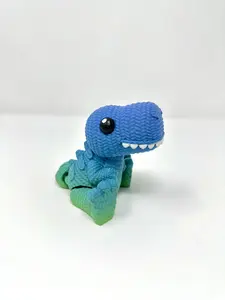 Rainbow Dino Figurine