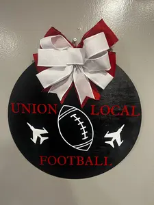 Door Hanger - Union Local Jets Football