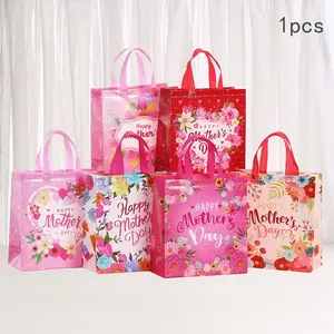 Mother's Day Gift Bag, Festival Party Packaging Bag, Nonwoven Fabric, Tote Bag, Laminated Shopping Bag, Paper Bag