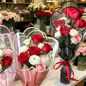 25 Floral Packaging Bags, Waterproof Reusable Decorative Materials, Perfect for Birthdays, Valentine's Day, Mother's Day, Weddings, Graduations