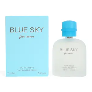 Blue Sky Eau de Toilette Spray Cologne for Men 110ml/3.8fl.oz. - Fragrance for Men