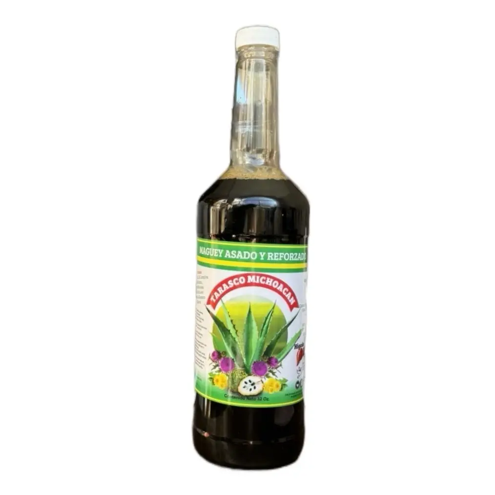 Jugo de Maguey Asado Premium Agave Antioxidant - Dried Maguey for Health and Nutritional Support - Healthcare, Vitamin oil oregano
