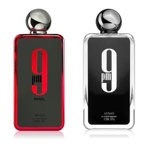 Afnan 9PM + 9PM Rebel EDP For Unisex 100ml (3.4oz) - Fragrance Gift collection pour femme