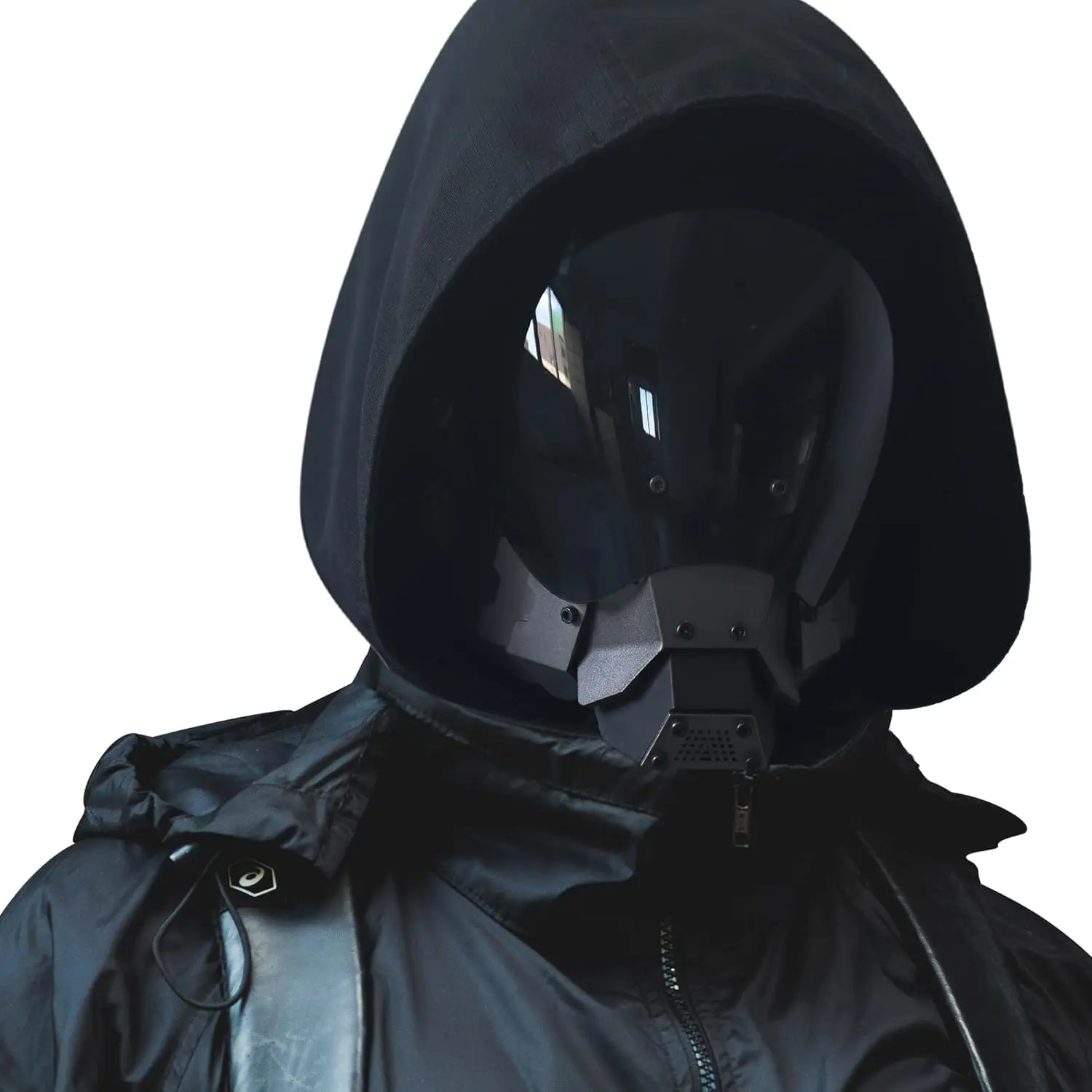 Airsoft Paintball Mask Tactical Full Face Cyberpunk Balaclava Mask For Halloween Cosplay Costume Movie Props