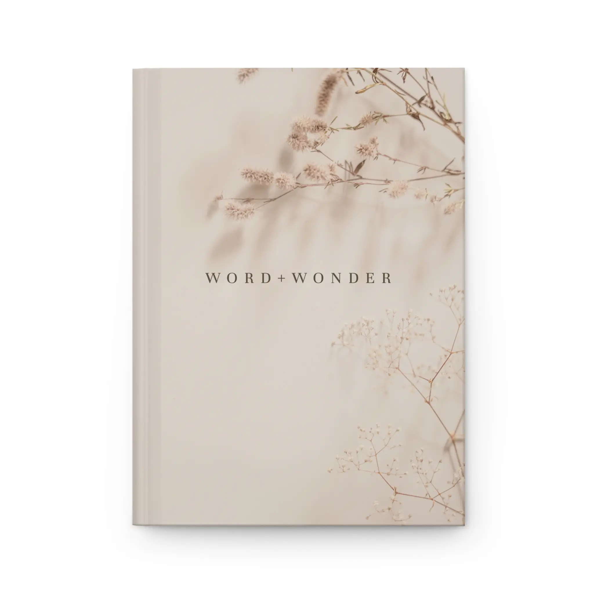 Elegant Hardcover Journal - WORD + WONDER, Thoughtful Gift for Writers, Daily Planner, Creative Notebook, Inspirational Journal, [...]
