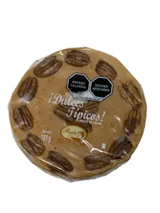 Dulce de Leche con Nuez Artesanal 185g | Rueda Grande (Dulce de Leche with Pecans) Net Weight: 185 g
