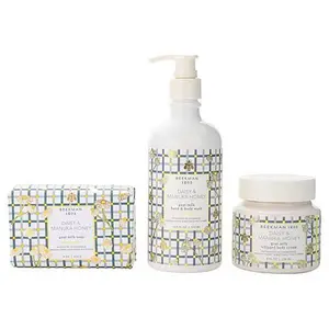 Beekman 1802 3-Piece Daisy & Manuka Honey Body Care Set