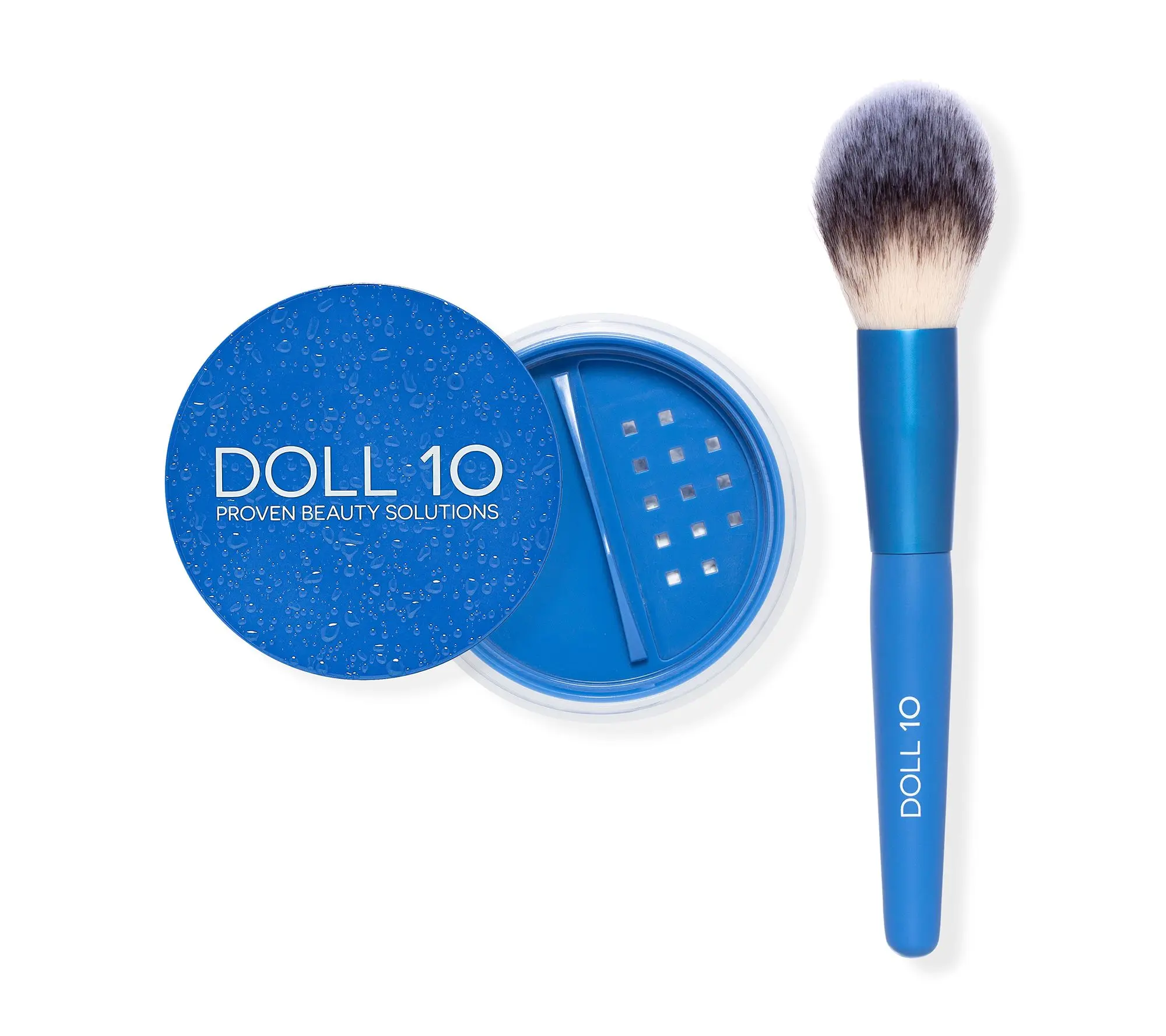 Doll 10 WaterBlur Talc-Free Setting Powder with Blur Brush Doll 10 WaterBlur Talc-Free Setting Powder with Blur Brush