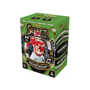 2025 Panini NFL Select Football Trading Card Blaster Box Green