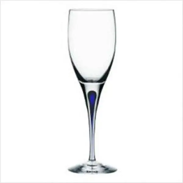 212 MAIN Orrefors Intermezzo 3oz Crystal White Wine Glass - Modern Premium Stylish Drinkware, Single Kitchen Glass for Home Use