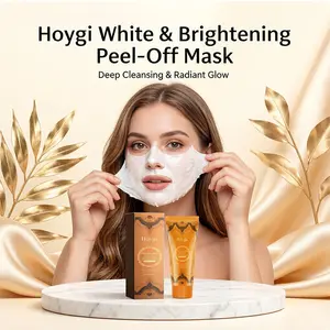 Peel-Off Brightening Mask, Hydrating and Moisturizing, Cleanses Facial Skin, Refines Pores, Smooths and Softens Skin, Peel-Off Face Mask