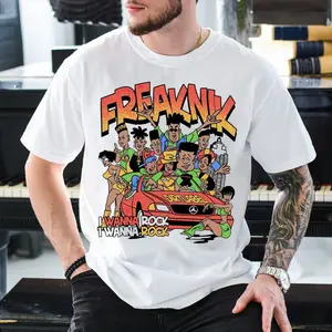 Vintage Freaknik I Wanna Rock Unisex T-shirt, Freaknik Graphic Tee