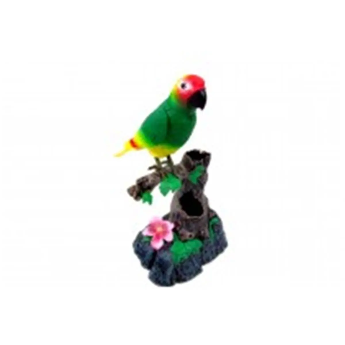 212 MAIN Animated Talking Parrot Interactive Pet Toy - Sound Sensor-Equipped Talking Bird Toy for Farm Animal & Poultry Supplies