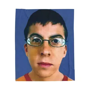 McLovin Funny Velveteen Plush Blanket - Superbad Aesthetic Room Decor - MULTIPLE SIZES