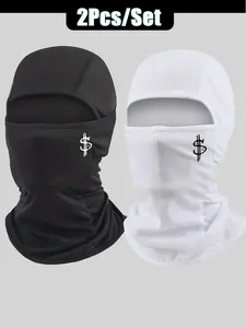 Balaclava Full Face Mask for Cycling, Multi-Functional Street Hip-Hop Headscarf, Windproof Dustproof Breathable Face Cover Scarf for Motorcycle Camping Outdoor Sports