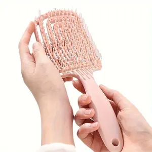 Professional Detangling Comb, 1 Count Anti-static Hair Brush, Anti Tangle Brush, Hair Styling Comb for Women & Men, Scalp Massage Comb, Soft Bristle Hairdressing Comb for Daily Use, Curly Hair Brush, Anti Static Hairbrush, Detangler Combs