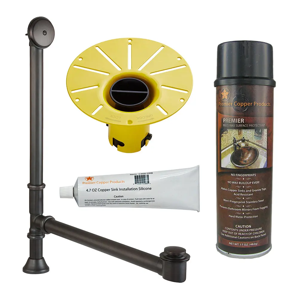 Freestanding Bathtub Waste and Overflow Installation Kit
