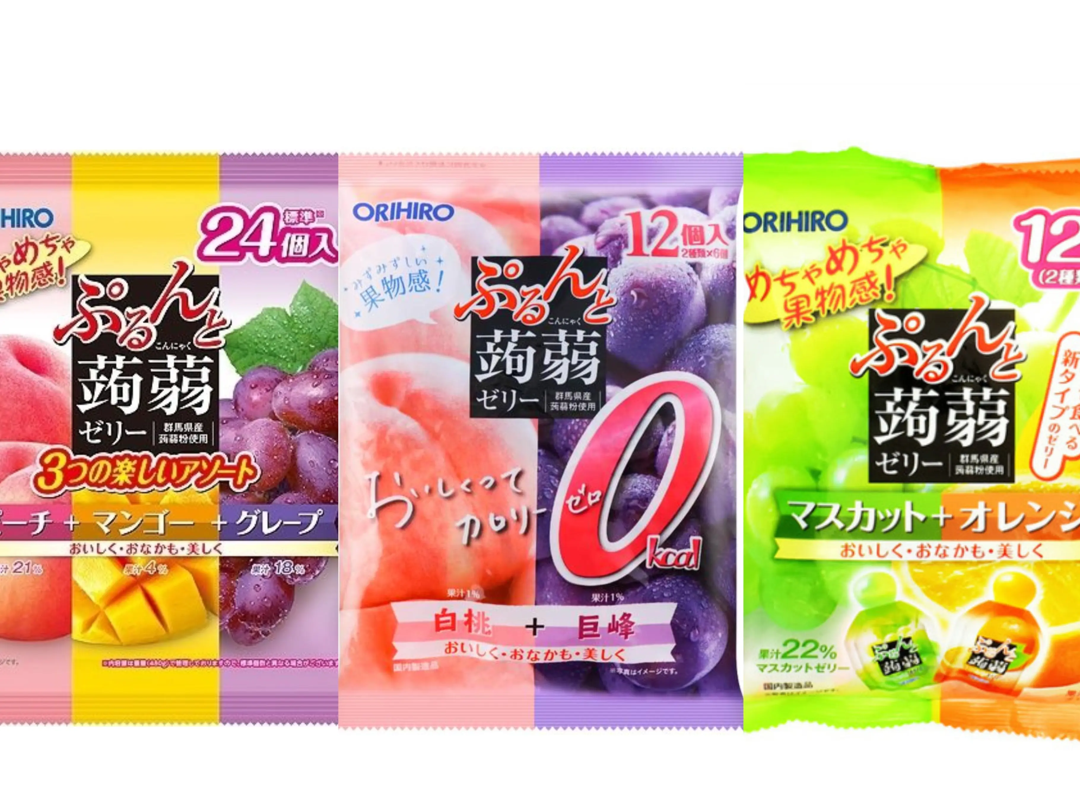 ORIHIRO Jelly Flavor Mix Bundle - 12 bale