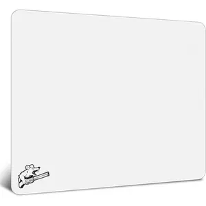2.0 Ultra-Thin Tempered Glass Gaming  Pad, Designed for FPS, Full-Coverage Anti-Slip Base,Etched Surface,1.6mm Thin Glass Layer,Redefine Your  Experience(White,400mm*480mm)