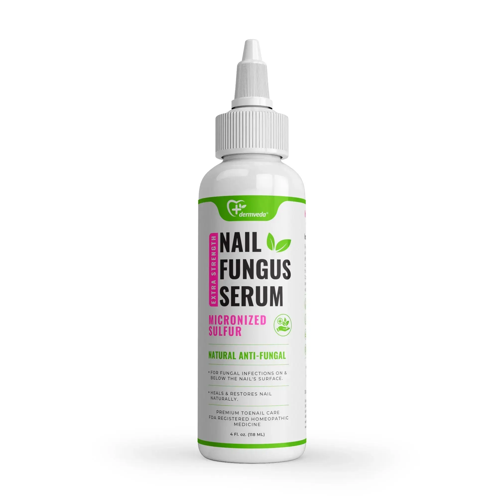 Dermveda Toenail Fungus Treatment Extra Strength - Antifungal Nail Renewal | Nail Care