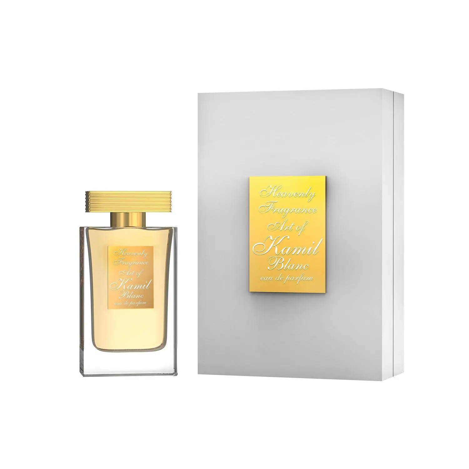 Emper Kamil Blanc Modern Unisex Eau de Parfum, a Coconut and Vanilla Scent Fragrance with Citrus Bergamot Notes, 100 ml (3.4 oz), Perfumes, Vanilla Scents