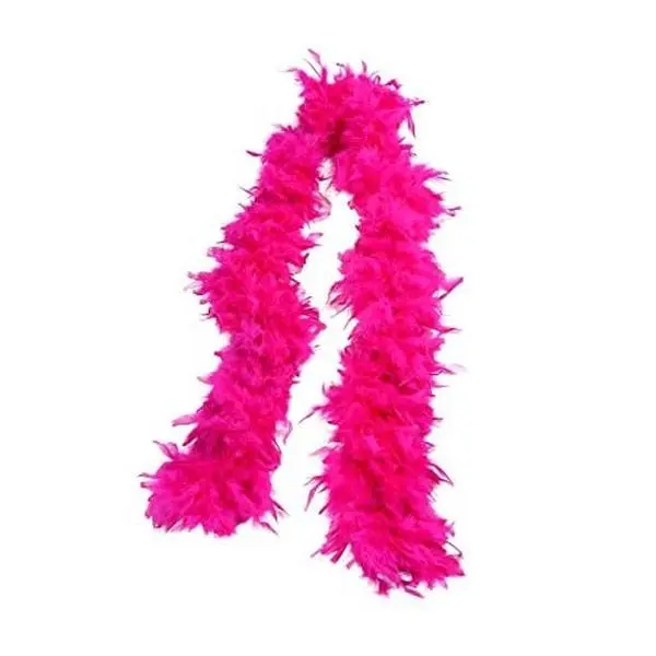 Roma Costume Men's 72-Inch Hot Pink Feather Boa - Stylish, Elegant Menswear Accessory for Halloween, Club Wear, One Size, Featuring Soft Feathers for Special Occasions, Swimwear Style Accent