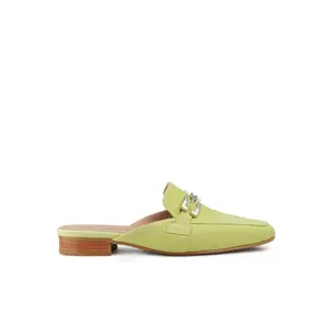 Cecile Mules Pistachio - Last Chance